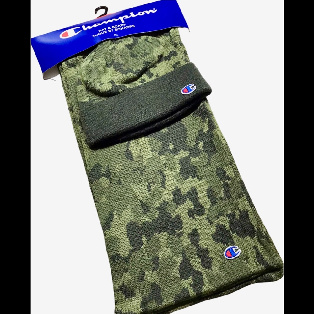 Champion Scarf & Beanie Set